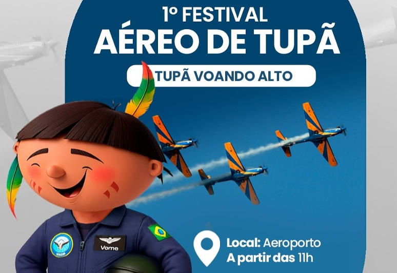 Esquadrilha da Fumaça vai transformar céu tupãense em tela durante apresentação especial