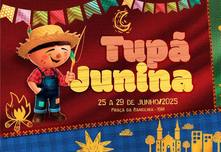 Tupã Junina 2025 terá shows de Sérgio Reis, Teodoro e Sampaio, César e Paulinho e Fiduma e Jeca